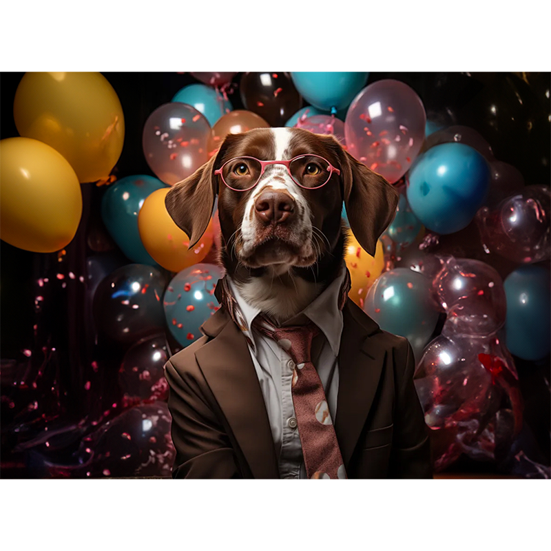 Dog Celebration Congratulations Party