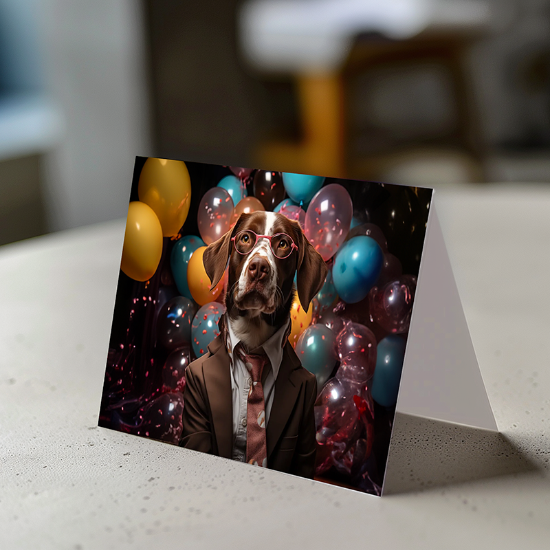 Dog Celebration Congratulations Party