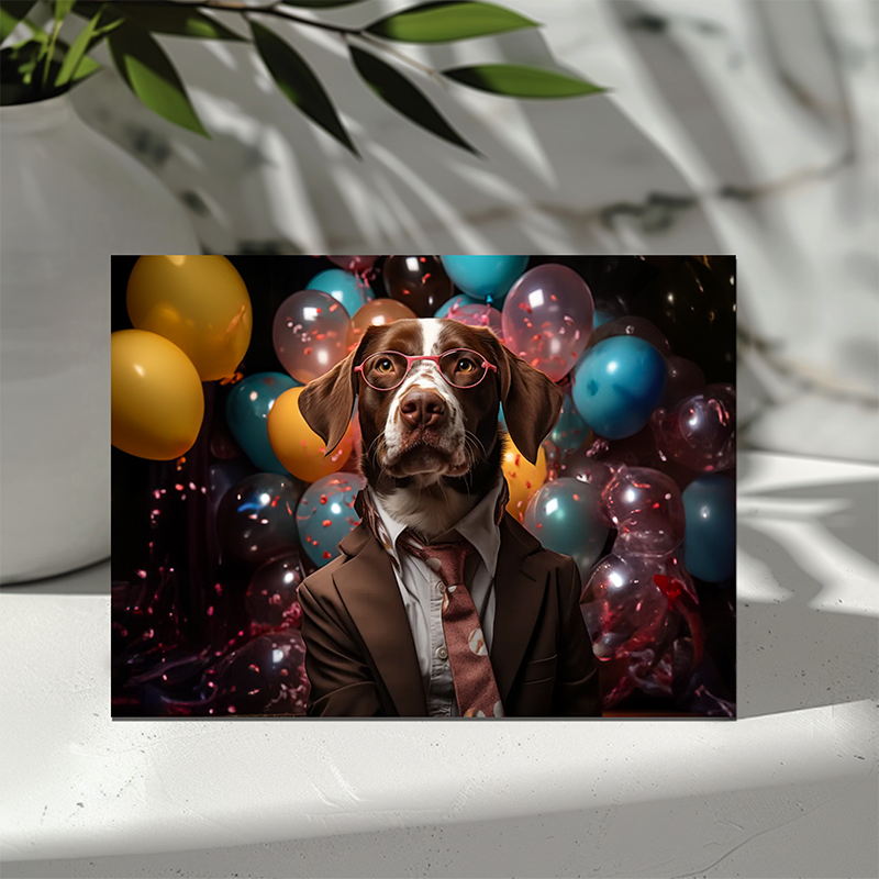 Dog Celebration Congratulations Party
