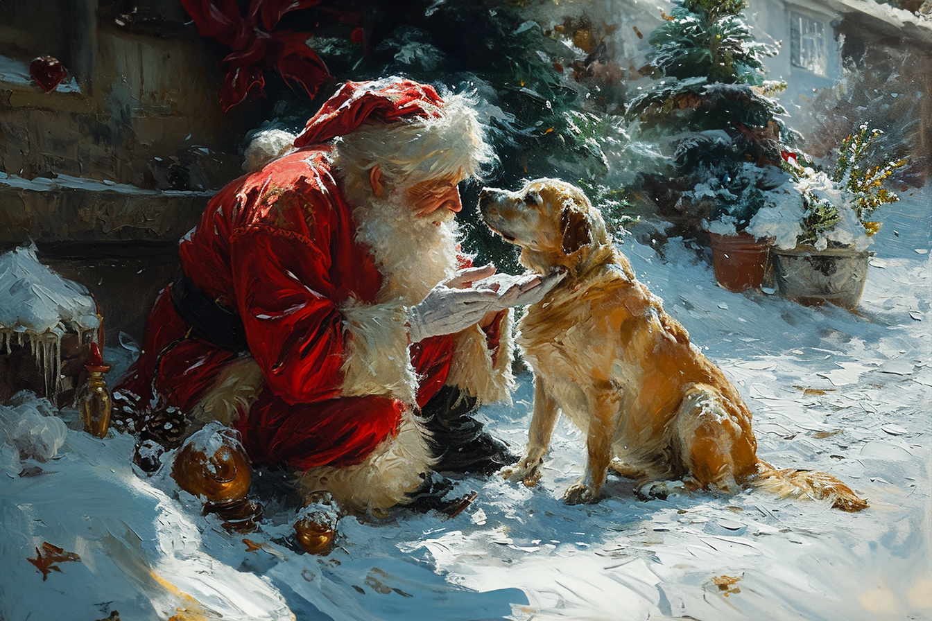 Santa Knows Every Dog Is A Good Boy