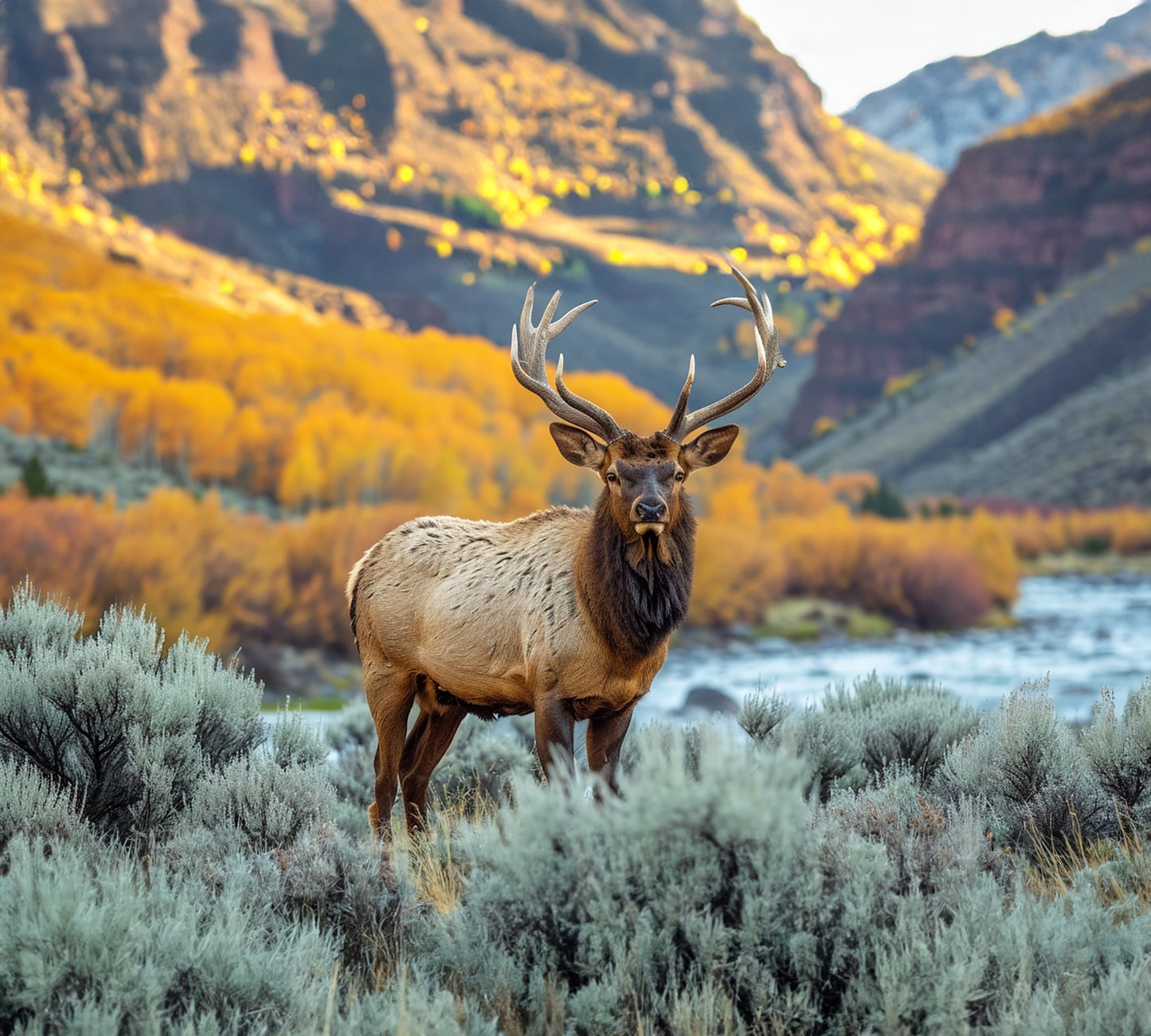 National Parks Crater Lake Oregon Elk