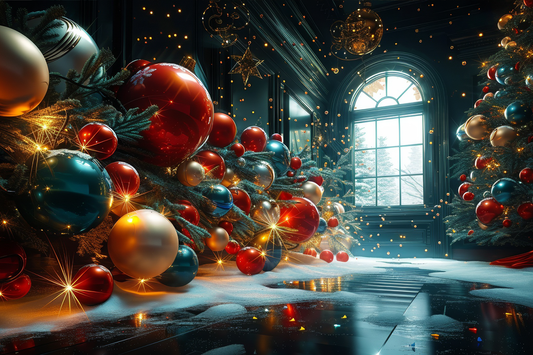 Luxe Christmas Covered Corridor