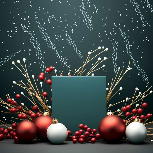 Modern Sleek Placard Ornament Spray Image